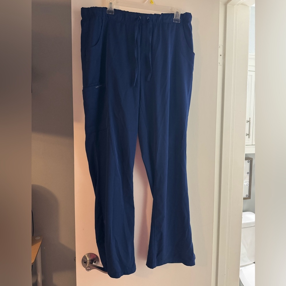 Healing Hands Navy Scrub Pants